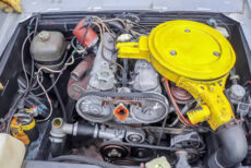 Trockeneisstrahlen - Fiat Motorblock nachher