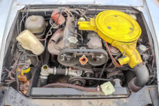 Trockeneisstrahlen - Fiat Motorblock vorher